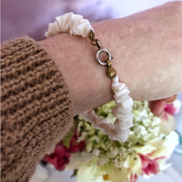 Vintage puka shells bracelet - Picture 3 of 4